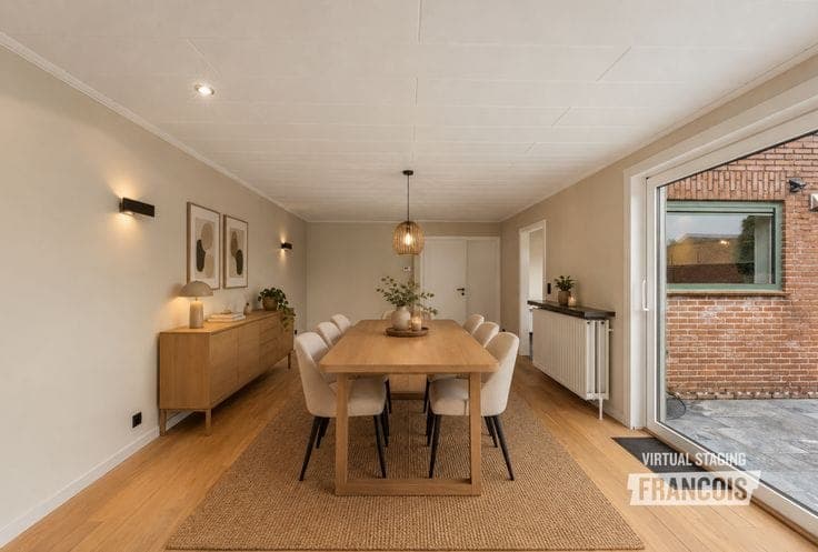 Ground-floor home with 3 bedrooms, garage and sunny garden in Bruges