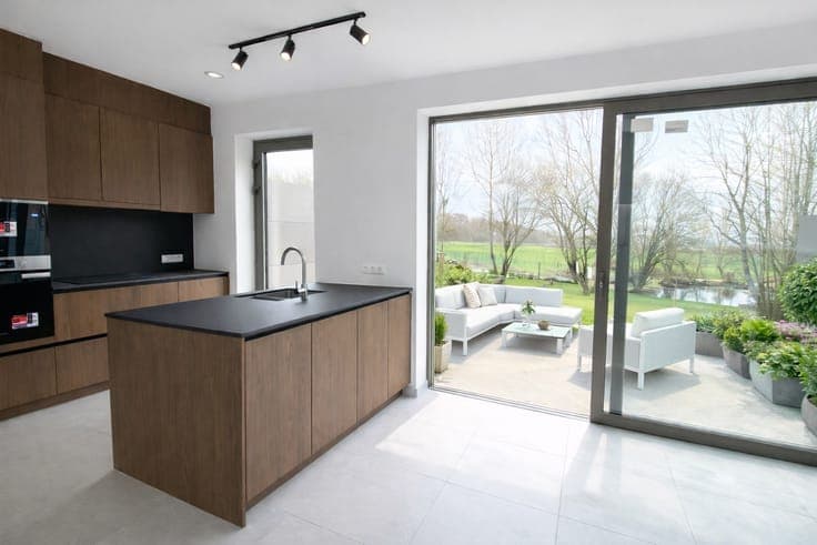 Woning met schitterend uitzicht op de velden