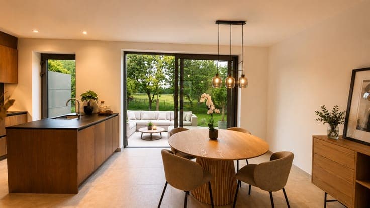 Woning met schitterend uitzicht op de velden