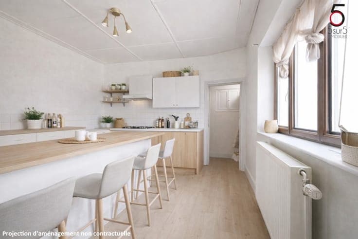 SAINT-NICOLAS - Pleasant single-family house 2 BR. + attic