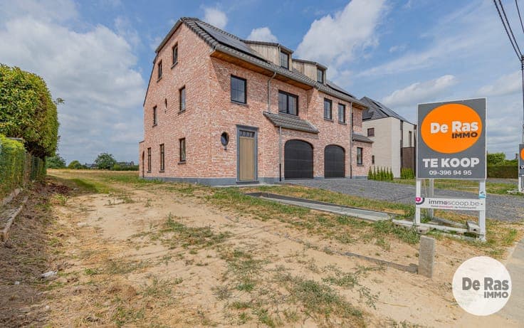 HELDERGEM - Landelijke nieuwbouwwoning met 4/5 slpks