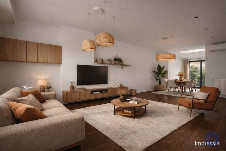 Stately, renovated townhouse with 3 spacious bedrooms and ci