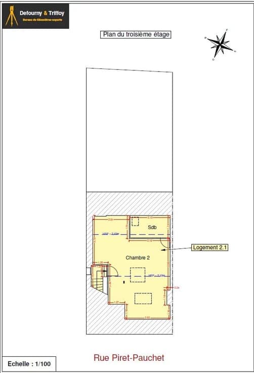 Namur / Train Station - Building with 6 apartments / studios