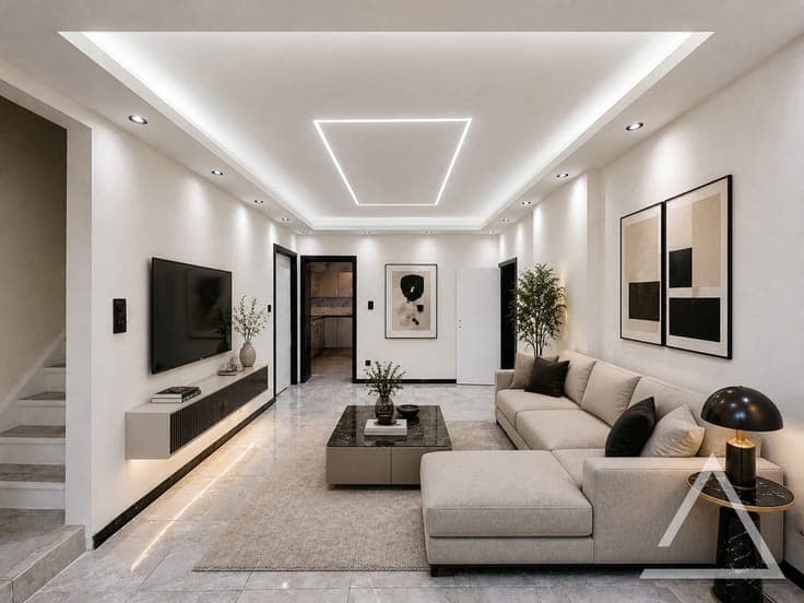 3-bedroom house with garden and garage