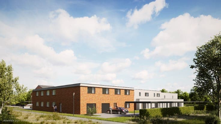 Hedendaagse nieuwbouwwoning te koop in Bavikhove