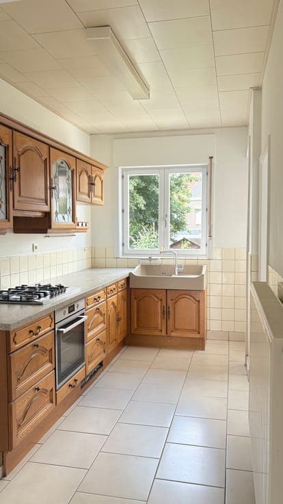 Bel-etage home, located in a quiet neighbourhood.