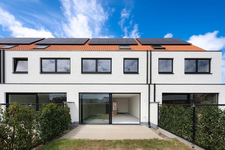 Nieuwbouwwoning te koop nabij park en zeedijk