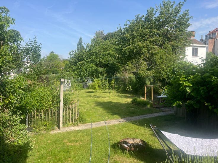 2 houses with garden