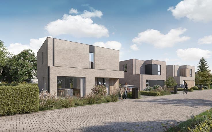 Moderne open bebouwing met 3 slpks