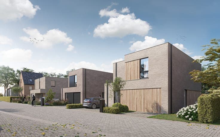 Moderne open bebouwing met 3 slpks
