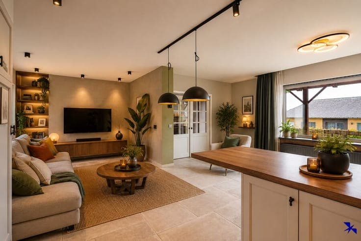 Detached house with 4 bedrooms, garage and garden in Berlare