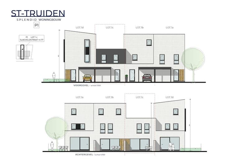 Lot 1C Prachtige BEN Woning te Sint Truiden