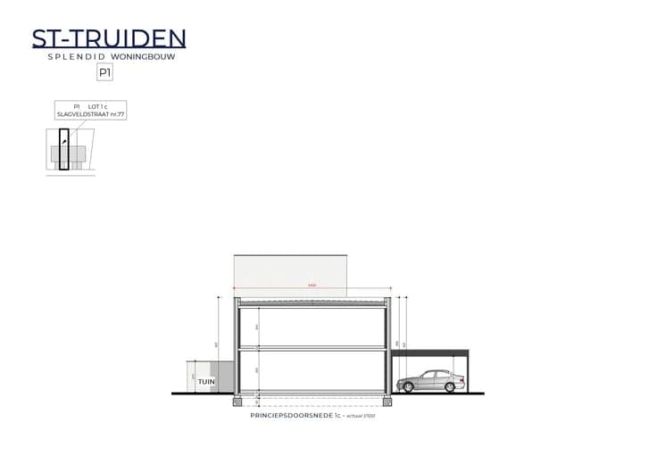 Lot 1C Prachtige BEN Woning te Sint Truiden