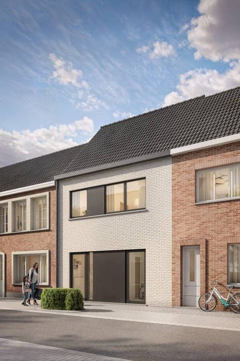 Newly built house with 3 bedrooms in Oude Hoogweg in Sint-Kr