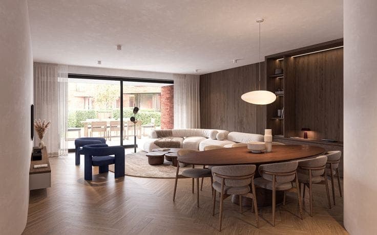 New homes in a green setting in Bruges