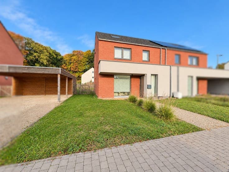 Maison moderne & ultra-économe (PEB A) à Mont-Saint-Guibert