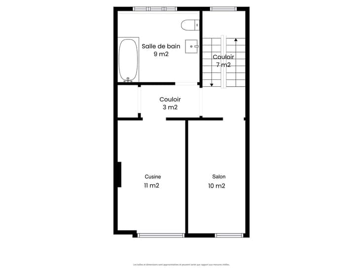 IMM. MIXTE - RDC COMMERCIAL + 1 APPART EN DUPLEX OU COLLOC