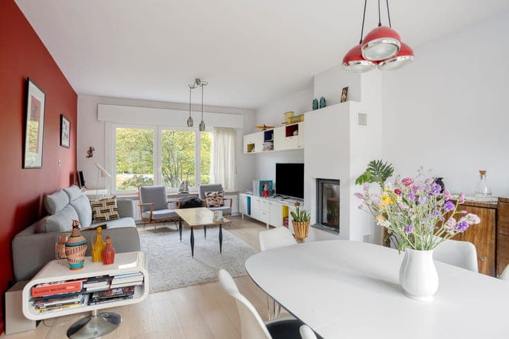 Move-in ready family home with sunny garden, 3 rooms