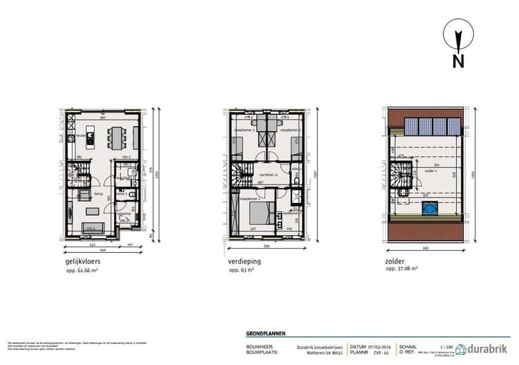 Traditionele, gesloten energieneutrale woning