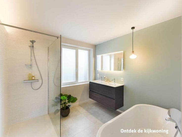 Traditionele, gesloten energieneutrale woning