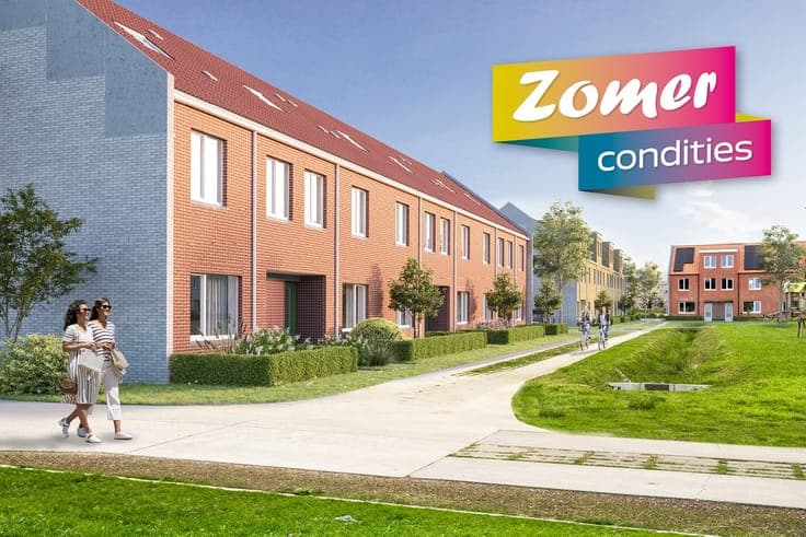 Traditionele, gesloten energieneutrale woning