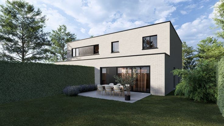 Semi-detached new-build homes in Loksbergen