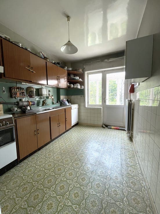 A charming, single-story house in need of renovation