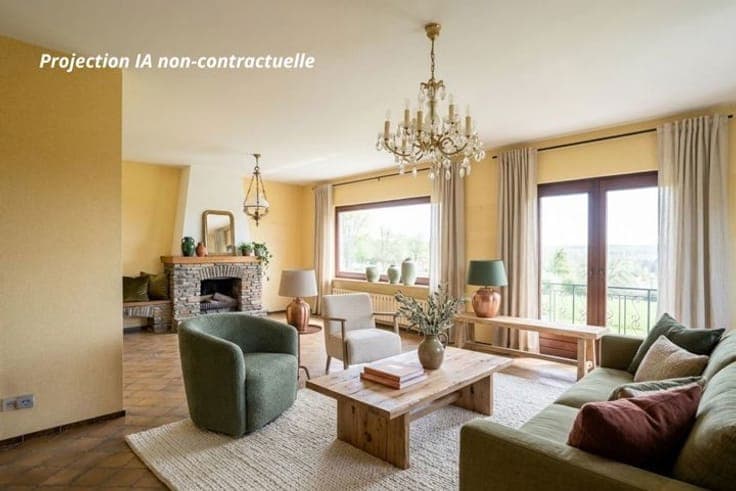 Stunning views and spacious rooms in the heart of Auby