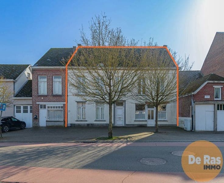 NIEUWERKERKEN - BURGERHUIS MET GROTE TUIN