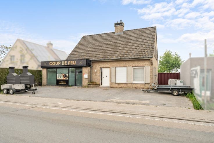 Woonst met ruime polyvalente ruimte (90 m²): ideaal voor ...