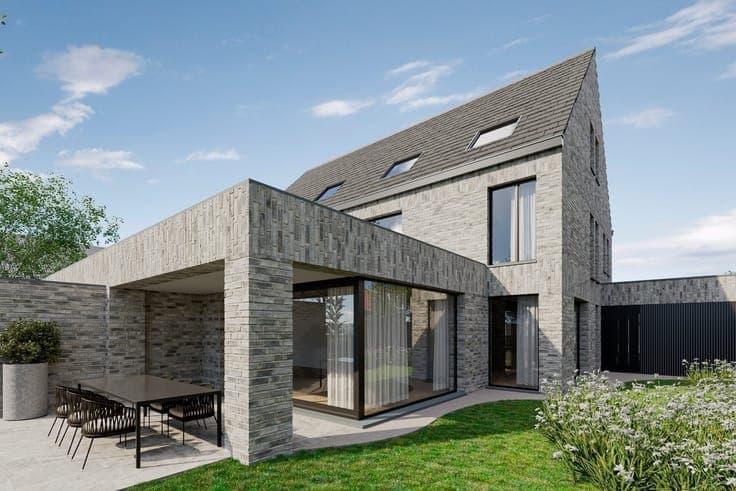 Hoogwaardige nieuwbouwwoning met carport in Berlare