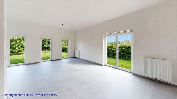 Villa neuve sur beau terrain presque 20 ares à 2' de LLN