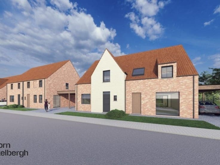 Nieuwbouw PASTORIESTIJL-woningen CENTRAAL tuss Torhout en...