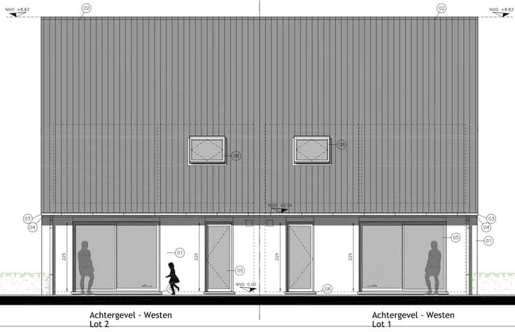 LAATSTE landelijk gelegen nieuwwoning met ZUIDWEST gerich...