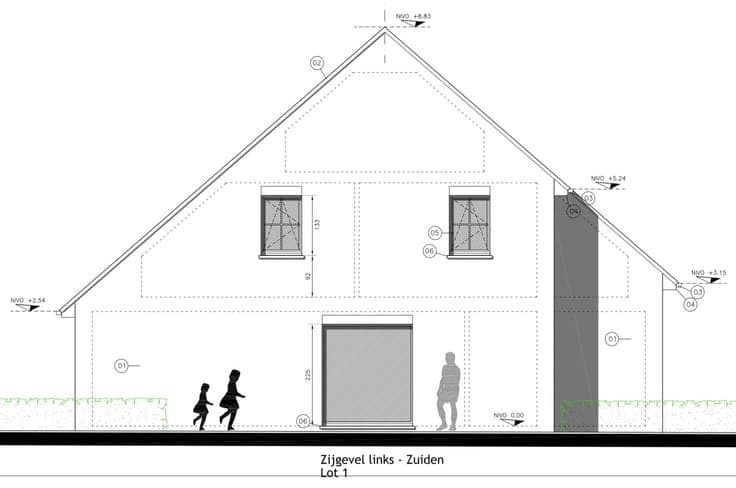 LAATSTE landelijk gelegen nieuwwoning met ZUIDWEST gerich...
