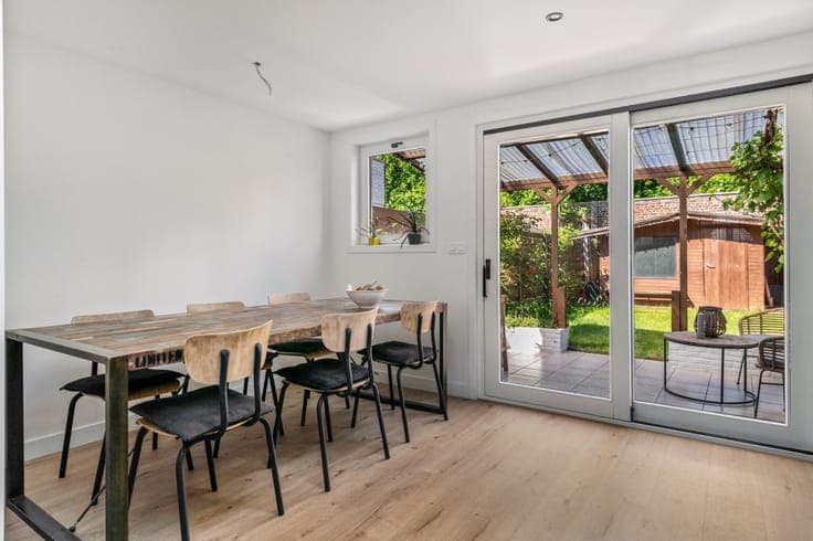 Turnkey home with sunny city garden for sale in Ghent