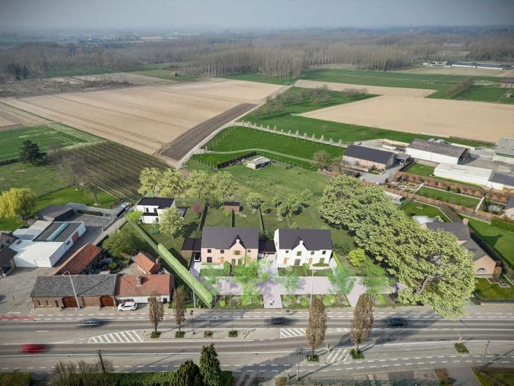 Energiezuinige open bebouwing met open zicht