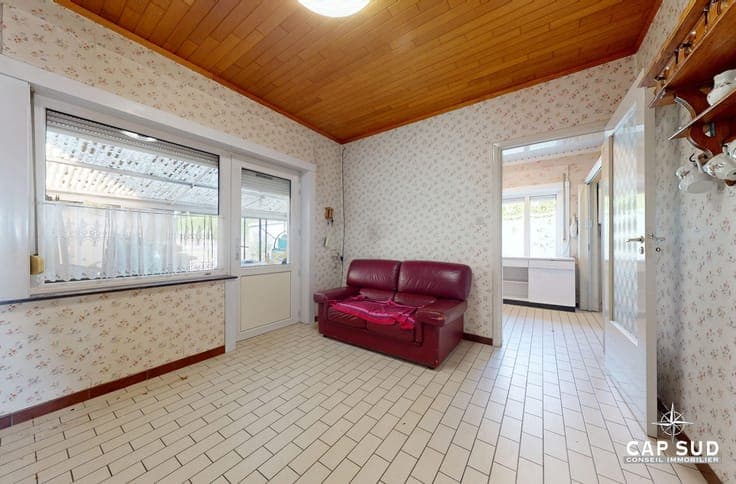 Maison à rénover avec jardin - garage et grenier aménageable