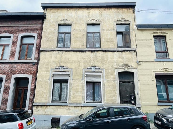 A family home currently divided into three units