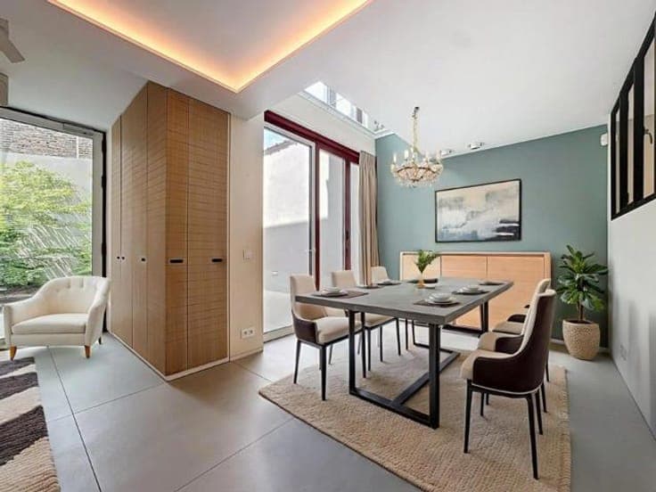 EPC C+ - Contemporary 4/5 bedr house, garden-terrace