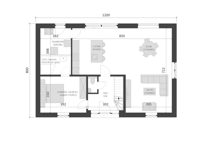 House in Binche