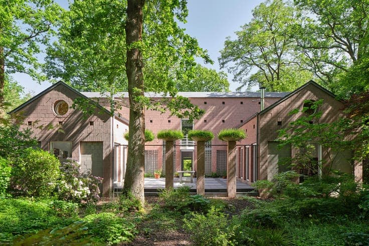 Architect villa Jo Crepain – Pink Temple Schilde
