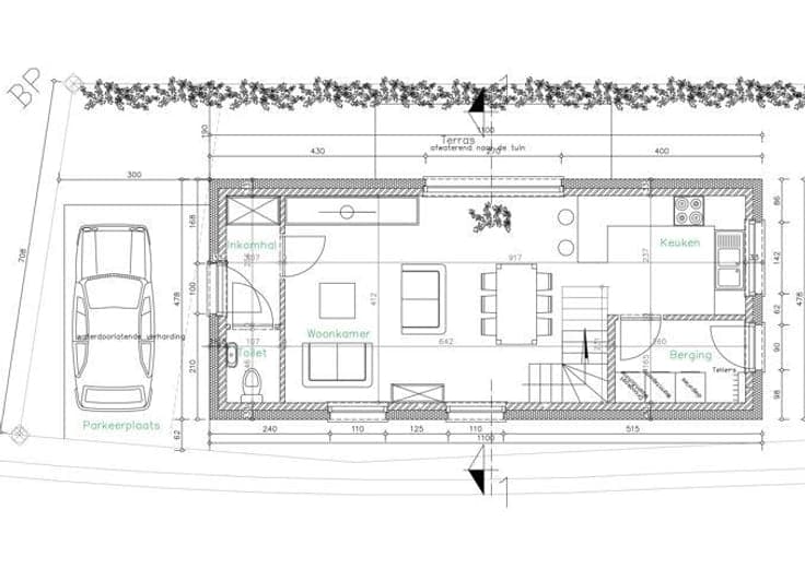 Nieuwbouwwoning met 2 slpk en tuin in Sint-Lievens-Houtem !