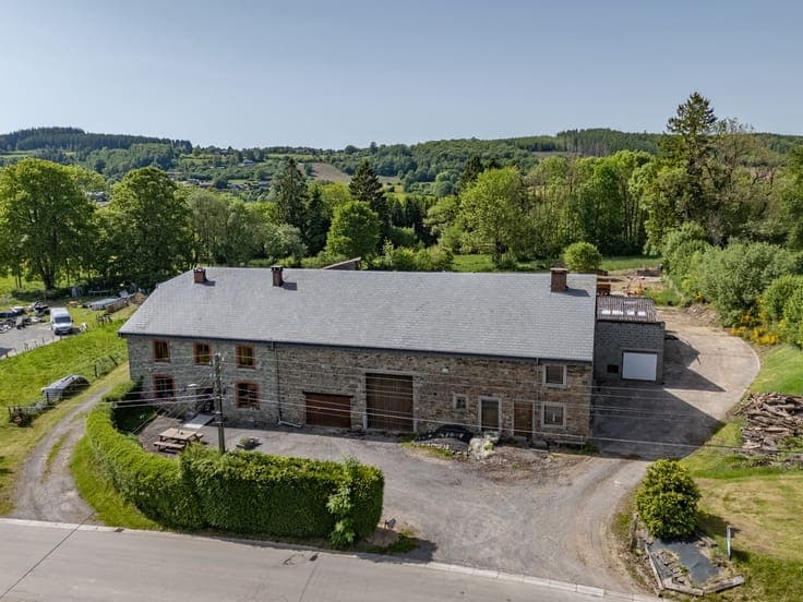 Authentic Ardennes farmhouse with multiple possibilities