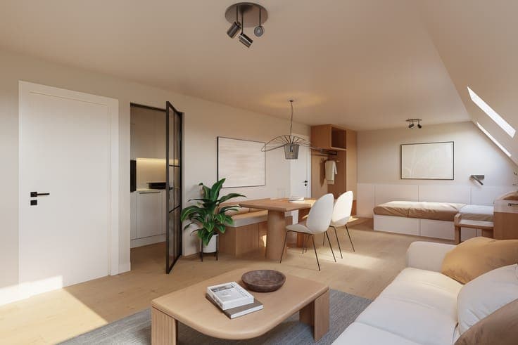INVESTERINGSPAND VAN 14 VERHUURDE STUDIO'S/APPARTEMENTEN ...