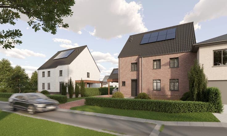 Semi-detached new-build house for sale in Westende
