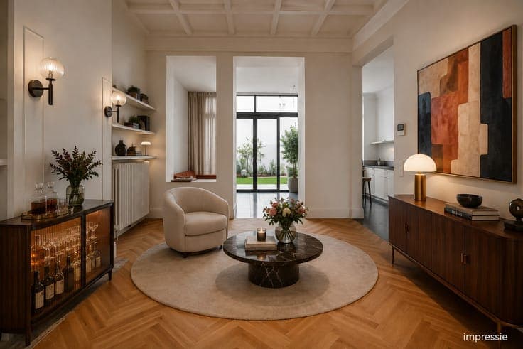 Prestigieuze en totaalgerenoveerde herenwoning.