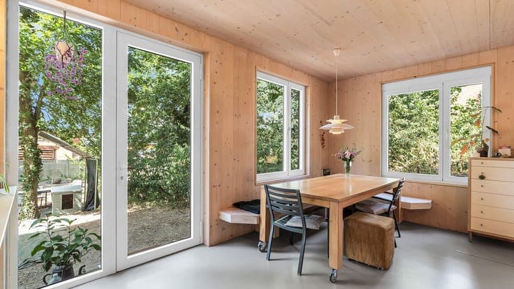 Duurzame CLT-woning met moderne architectuur en A+ energi...