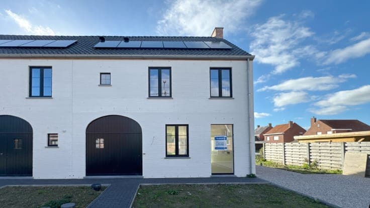 Charmante energiezuinige woning in rustig wegeltje