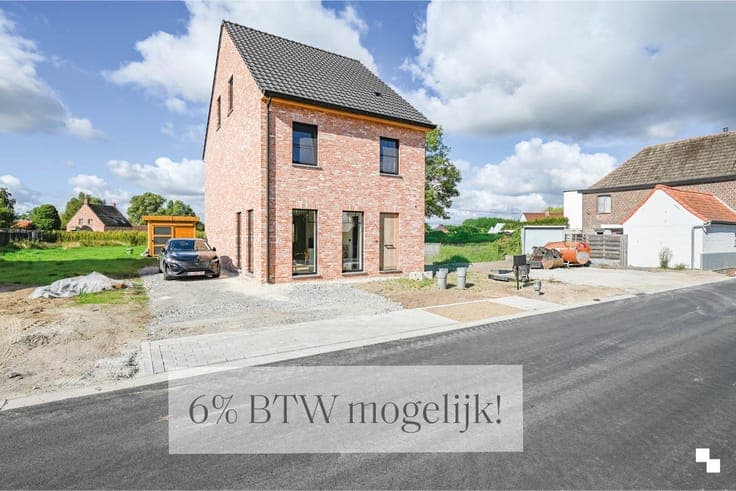 Nieuw te bouwen BEN-woning aan 6% BTW